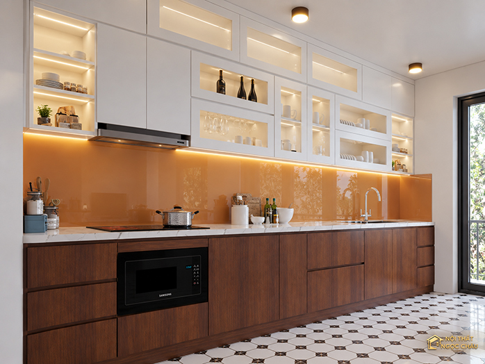 Tủ bêp laminate-Anh Cường